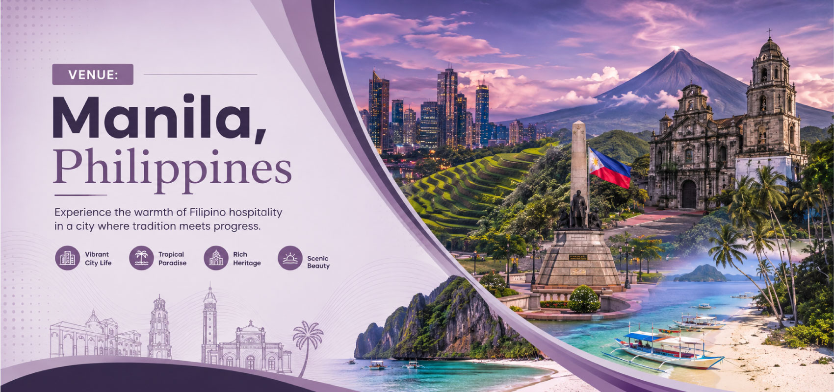The InnoFusion 2027 conference venue in Manila, Philippines